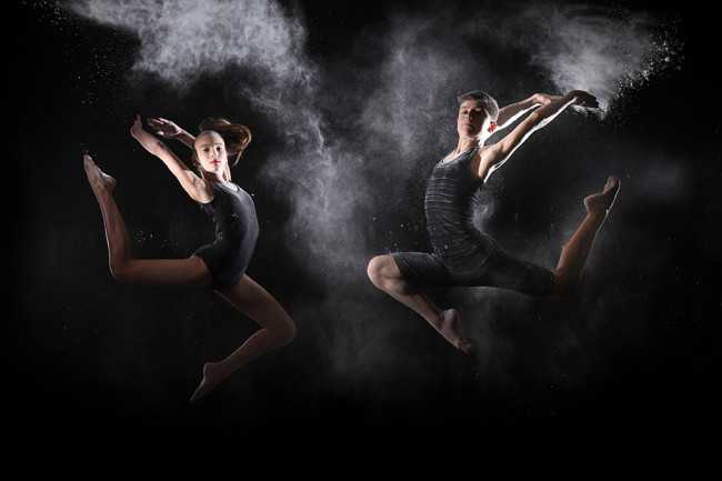 фотосет частинки борошна