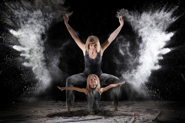 фотосет частинки борошна