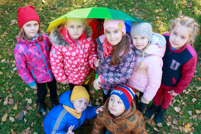 osinniy dytyachiyq fotoset shkola