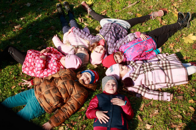 osinniy dytyachiyq fotoset shkola