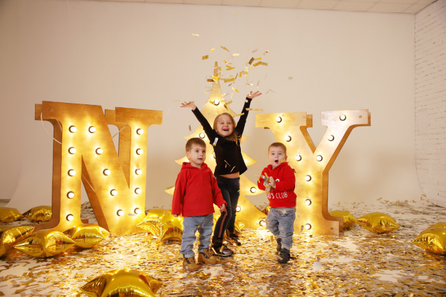 сімейний фотосет 6 новорічний