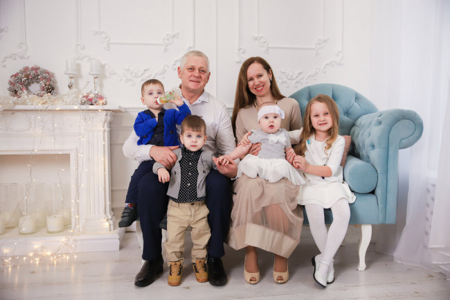 сімейний фотосет 6 новорічний